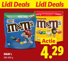  m en ms chocolade 400 deals maxi crispy peanut family mm 