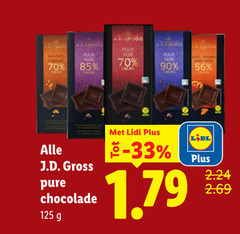  chocolade 90 cross puur noir cacao gross 