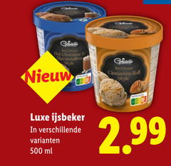  ijsspecialiteit 500 cream hot chocolate marshmallow state ice cinnamon roll style luxe ijsbeker ml 
