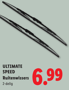  ultimate speed ruitenwisserblad 2 ruitenwissers delig 