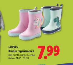  meisjeslaarzen lupilu kinder regenlaarzen zachte warme voering maten 24 25 32 33 