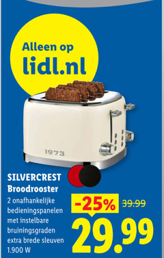  broodrooster 2 lidl.nl silvercrest bedieningspanelen instelbare bruiningsgraden brede sleuven 