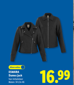 klik op dit plaatje voor een vergroting en voor vergelijkbare aanbiedingen gerelateerd aan
34 46 online esmara dames jack imitatieleer maten 34 46 online esmara dames jack imitatieleer maten