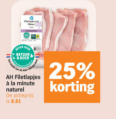  varkensfiletlapjes 25 filetlapjes la varkensvlees beter natuur boer land naturel actieprijs 