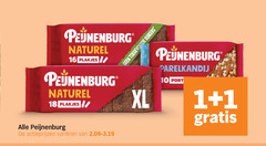  peijnenburg ontbijtkoek ontbijtkoekrepen 1 10 16 18 naturel plakjes toegevoegde suikers xl parelkandij port varieeren 