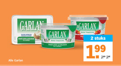 garlan roomkaas 2 zuivelspread fromage tartiner knoflook kruiden la stuks 