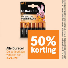 klik op dit plaatje voor een vergroting en voor vergelijkbare aanbiedingen gerelateerd aan
duracell batterijen 1 2 50 150 up to life power actives open close varieeren combinatie productvarianten combineren duracell batterijen 1 2 50 150 up to life power actives open close varieeren combinatie productvarianten combineren