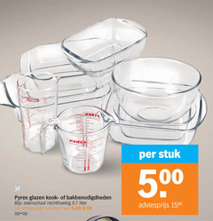  ovenschaal 12 300 400 pyrex 3 1 4 at 00 litre glazen kook rechthoekig liter varieeren stuk 50 