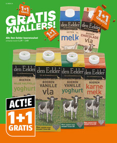 den eelder yoghurt vla melk 1 2 week knallers eelde boerenzuivel actieprijs geiten boeren chocolade milde halfvolle vanille scan 