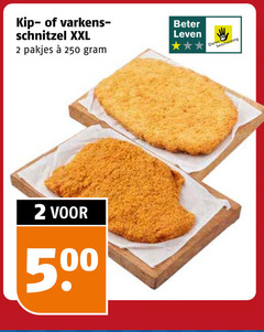  kipschnitzels varkensschnitzel 2 250 kip varkens schnitzel xxl beter leven 50 