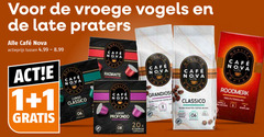  cafe nova koffiebonen koffie koffiecups 1 11 vogels late mcafee actieprijs lungo classico 06 roasted coffee profondo 20x beans aluminium capsules roodmerk b nederland 