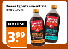  douwe egberts koffieconcentraat concentrate flesje ml espresso mix it iced hot black original mixit 