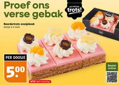  koeken 6 500 proef verse gebak noordertrots oranjekoek doosje stuks trots noorder start maandag online 