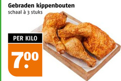  kippenbouten 3 gebraden schaal stuks kilo 7 
