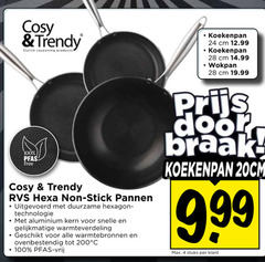 koekenpan 4 24 28 100 200 cosy trendy stylish cm wokpan free rvs flexa stick pannen uitgevoerd duurzame technologie aluminium kern warmteverdeling warmtebronnen ovenbestendig vrij 20cm stuks 