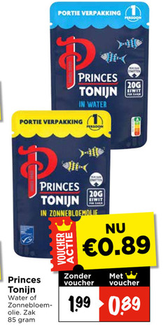 klik op dit plaatje voor een vergroting en voor vergelijkbare aanbiedingen gerelateerd aan
princes tonijn in blik 1 persoon water eiwit zonnebloemolie olie zak voucher princes tonijn in blik 1 persoon water eiwit zonnebloemolie olie zak voucher