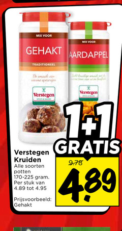  verstegen kruiden 1 mix gehakt aardappel traditioneel soorten potten stuk zacht 