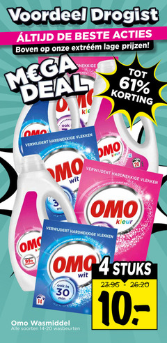 klik op dit plaatje voor een vergroting en voor vergelijkbare aanbiedingen gerelateerd aan
omo wasmiddel 4 14 20 30 voordeel drogist boven lage mega deal hardnekkige verwijdert vlekken 99 wit kleur r stuks min soorten wasbeurten omo wasmiddel 4 14 20 30 voordeel drogist boven lage mega deal hardnekkige verwijdert vlekken 99 wit kleur r stuks min soorten wasbeurten
