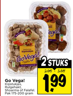  falafelballetjes vegetarisch 2 tafel kipstukjes go vega rulgehakt shoarma falafel pak stuks 