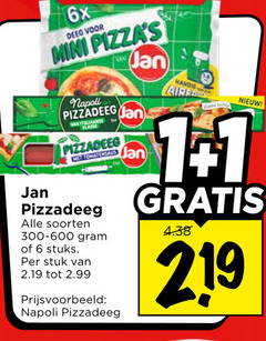 klik op dit plaatje voor een vergroting en voor vergelijkbare aanbiedingen gerelateerd aan
jan pizzadeeg 1 6 219 6x deeg mini napoli italiaanse klasse soorten 300-600 stuks stuk jan pizzadeeg 1 6 219 6x deeg mini napoli italiaanse klasse soorten 300-600 stuks stuk