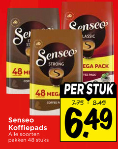  douwe egberts senseo koffiepads 48 strong soorten pakken stuks coffee classic pack fee pads stuk 