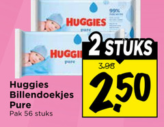  billendoekjes 2 99 250 huggies stuks pak 