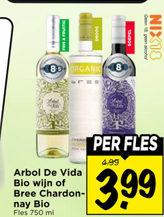  witte wijn 8 18 750 fris fruitig aanbevolen organic droog aandelen soepel arbol bio fles ml 3.99 alcohol nix18 