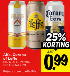  leffe corona alfa speciaalbieren blikjes bier 25 50 blonde blond blik pils la cerveza 