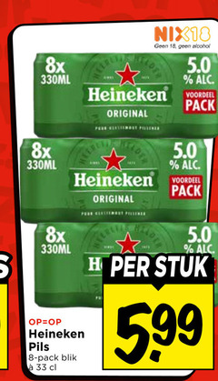 klik op dit plaatje voor een vergroting en voor vergelijkbare aanbiedingen gerelateerd aan
heineken blikjes bier 8 18 33 8x 330ml alcohol original voordeel pack pils blik stuk 5.99 heineken blikjes bier 8 18 33 8x 330ml alcohol original voordeel pack pils blik stuk 5.99
