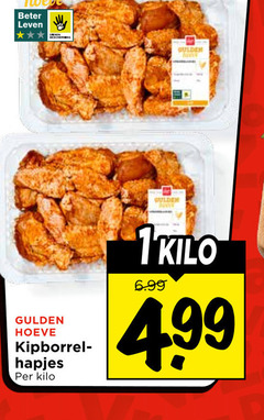  1 beter leven gulden hoeve hapjes kilo 