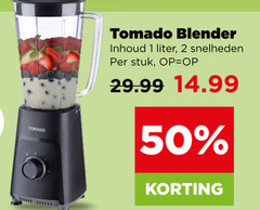  tomado blender 1 2 50 inhoud liter snelheden stuk 