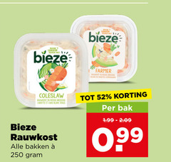  bieze rauwkost 250 farmer coleslaw frisse dressing frais bakken bak 99 