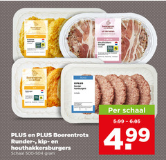  hamburgers 4 5 boerentrots krokante kipburger stuks kip beter leven gebruiken gekoeld gewicht keten nederlandse boeren varken houthakkers burger nederland rund runder houthakkersburgers schaal 5.99 99 