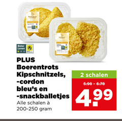  kipschnitzels 2 beter leven boerentrots cordonbleu schalen 4 99 