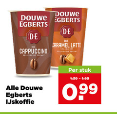  douwe egberts ijskoffie ice cappuccino creamy caramel latte goot stuk 99 