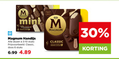  magnum ijslollies 6 10 30 mini classic white chocolate grown vanilla handijs dozen stuks doos cocoa 