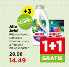 klik op dit plaatje voor een vergroting en voor vergelijkbare aanbiedingen gerelateerd aan
ariel wasmiddel 1 2 7 20 3 beter buddies vloeibaar color flessen wasbeurten dagen lenor ariel wasmiddel 1 2 7 20 3 beter buddies vloeibaar color flessen wasbeurten dagen lenor