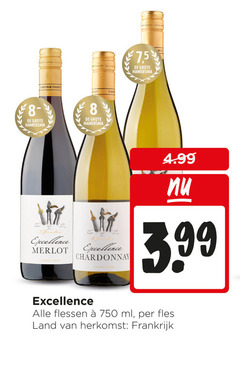  witte wijn rode 3 8 750 castan family cast hamersma 7 5 generations excellence merlot chardonnay 3.99 flessen ml fles land frankrijk 
