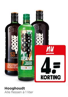  hooghoudt jenever berenburg 1 4 35 b zacht light kruiden liter jonge dubbele graan flessen 