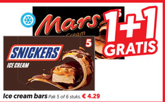  mars snickers ijsrepen 1 5 6 diepvries ice cream bars pak stuks 