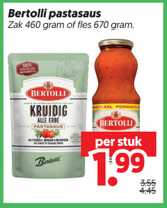  bertolli pastasaus 100 zak fles ingredienten ricette kruidig erbe peterselie oregano 20 xxl stuk 