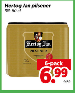  hertog jan blikjes bier 6 50 pilsener blik zacht bitter fris pack 