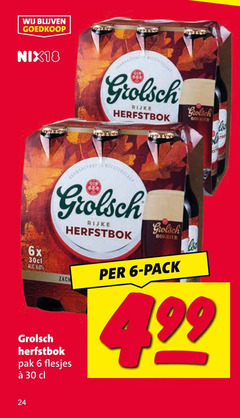 klik op dit plaatje voor een vergroting en voor vergelijkbare aanbiedingen gerelateerd aan
grolsch bokbier 6 24 30 nix18 rijke herfstbok 6x pak pack grolsch bokbier 6 24 30 nix18 rijke herfstbok 6x pak pack