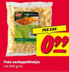  peka aardappelproducten 500 600 aardappelblokjes zak 