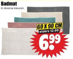  badmat 60 90 kleuren cm elders 