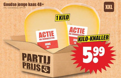  kaas 46 goudse jonge 48 xxl voordeelstuk jong kilo knaller 