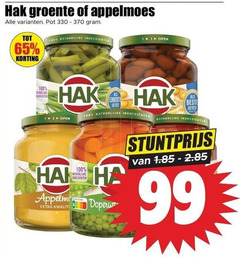  hak appelmoes groenteconserven 1 2 12 65 99 100 330 groente pot natuurlijke ingredienten open doperwtjes getest 