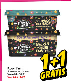  flower farm margarine olie en vetten 1 2 3 100 500 rijk omega hart palmolive pack soorten stuks smeren 