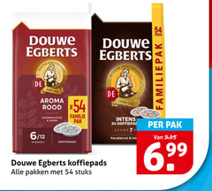  douwe egberts koffiepads meester pads joure aroma rood evenwichtig rond familie pak 6 12 intensiteit pakken stuks karaktervol 