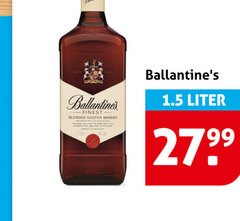  ballantines whisky finest blended scotch liter 